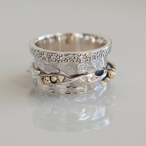 Vintage Silvered Plated Ring