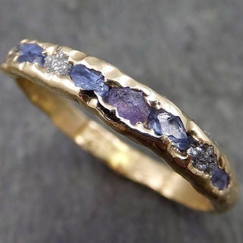Blue Trail Gold Forged Ring