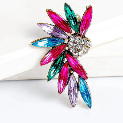 Heart Wings Earrings with Zirconias