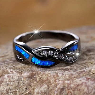 Thessia Lunebray - Elegant Celestial Design Sterling Silver Ring