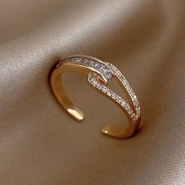Zirconia Lock Adjustable Ring