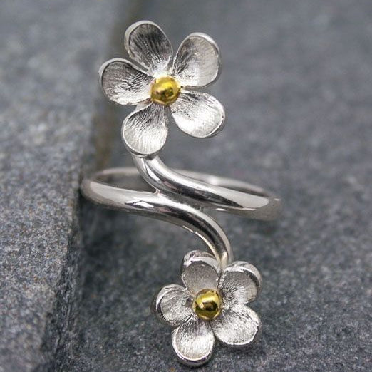 Double Daisy Ring