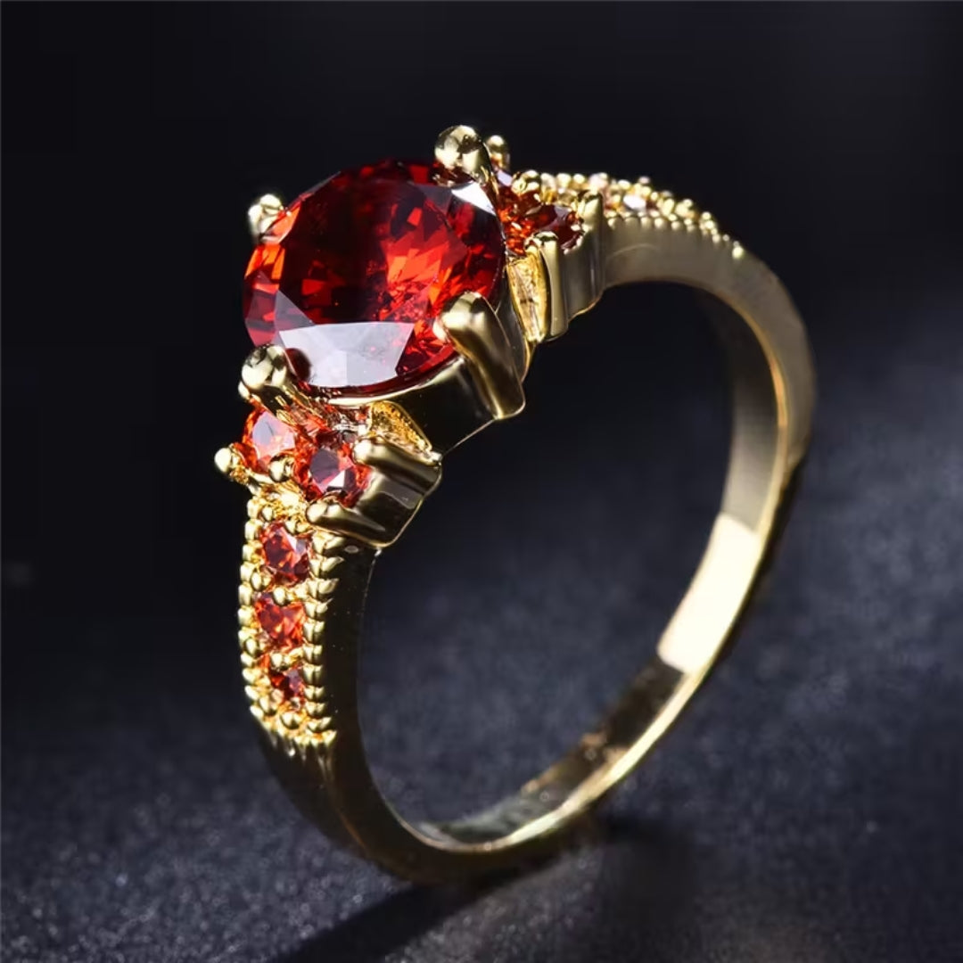 Elegant Boho Zirconia Ring
