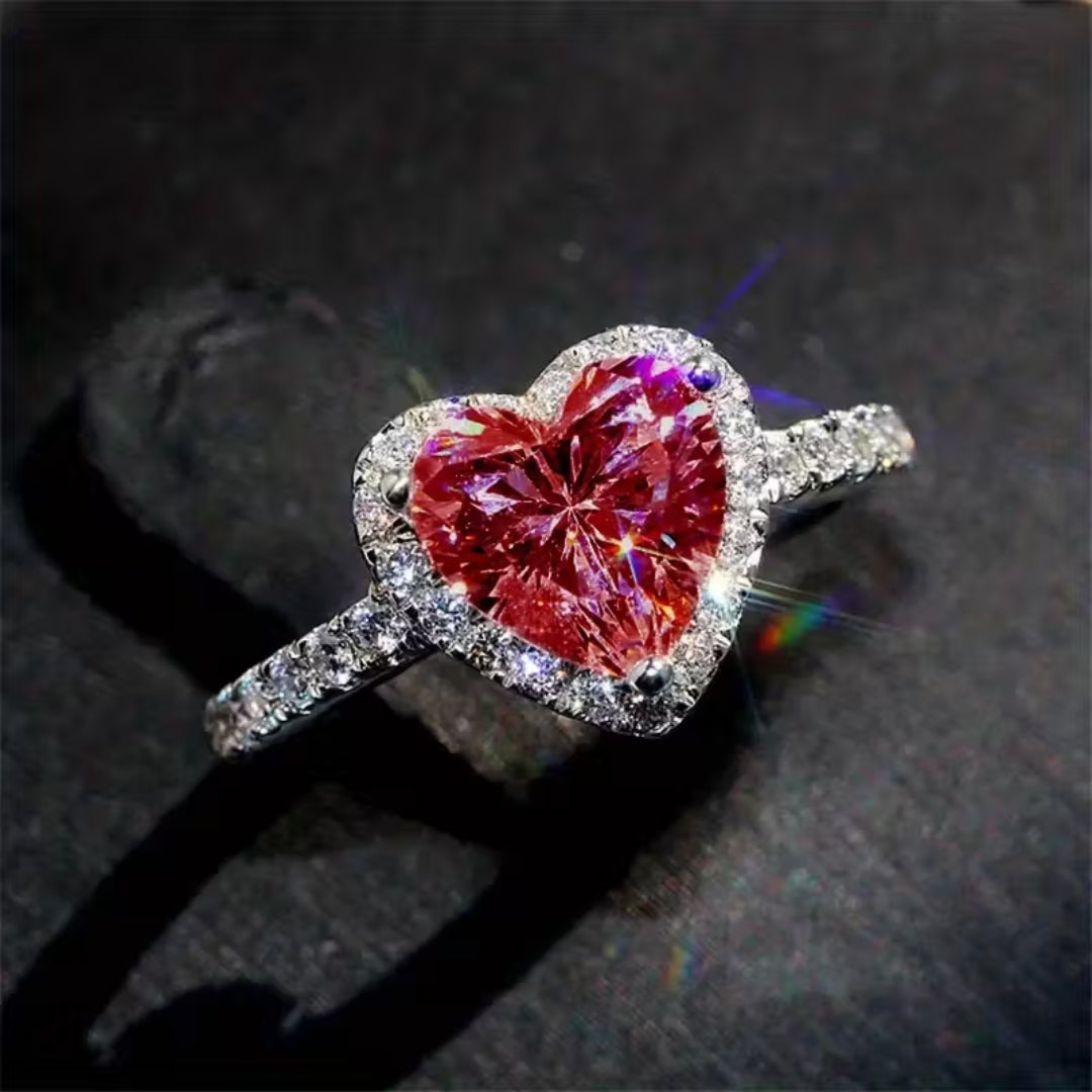 Heart Classic Zirconia Ring