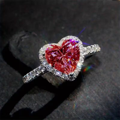 Heart Classic Zirconia Ring