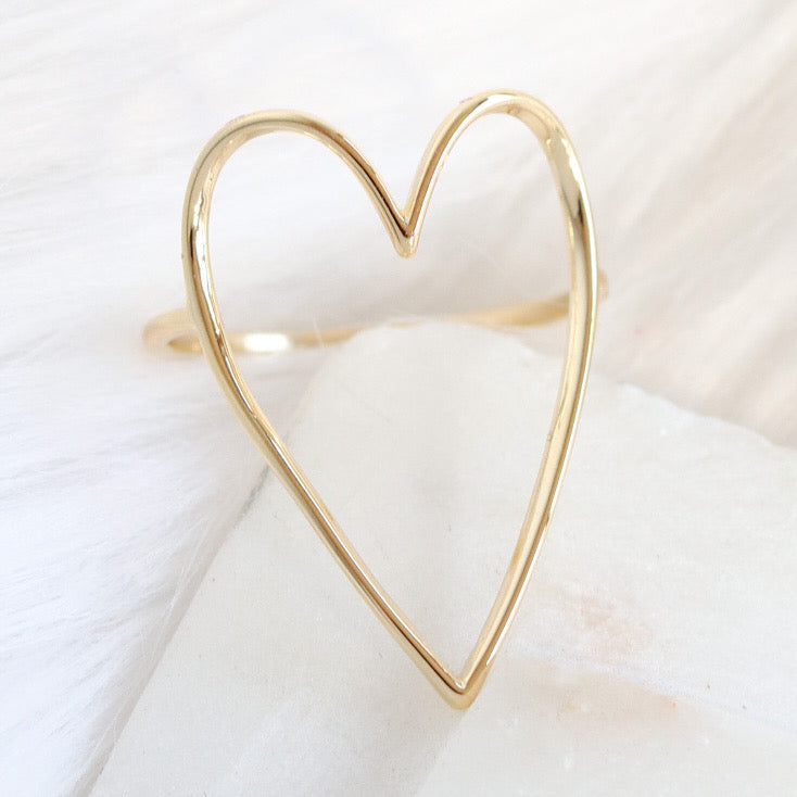 Simple Heart Ring