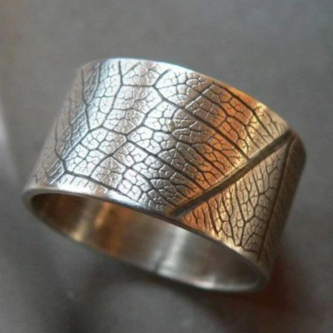 Silvered Scales Ring