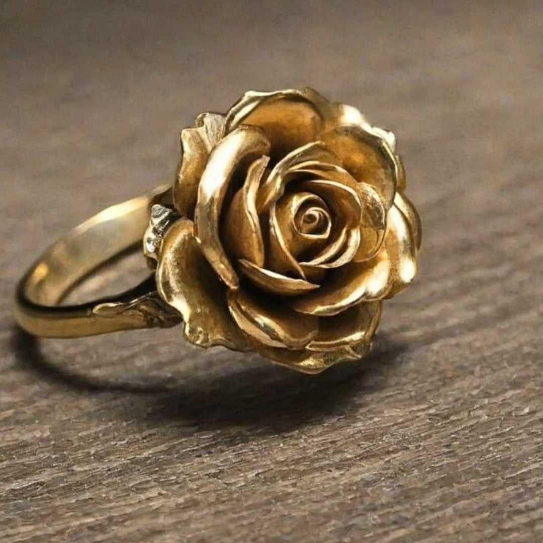Gold Blossom Ring