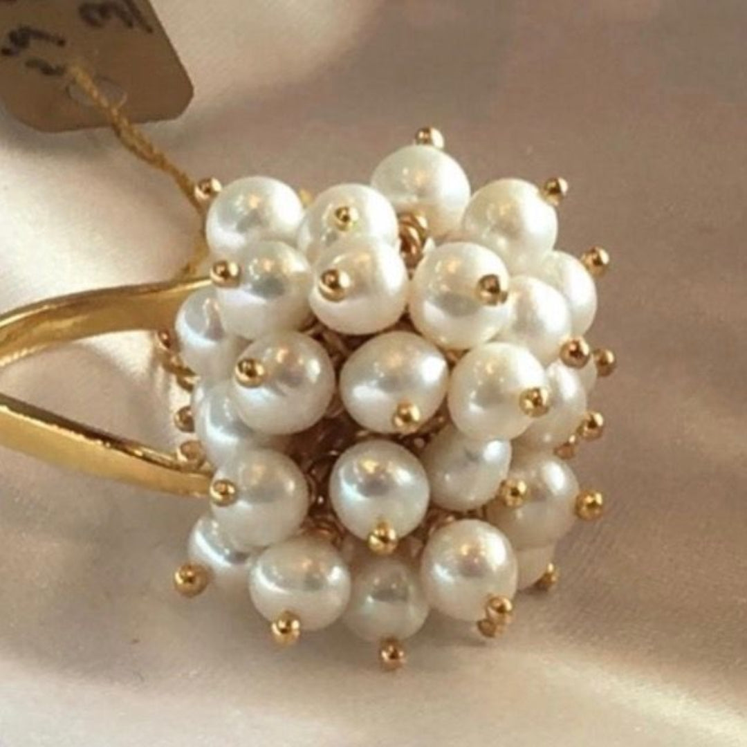 White Pearl Ring