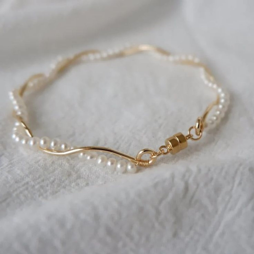 Pearl Braided Bracelet