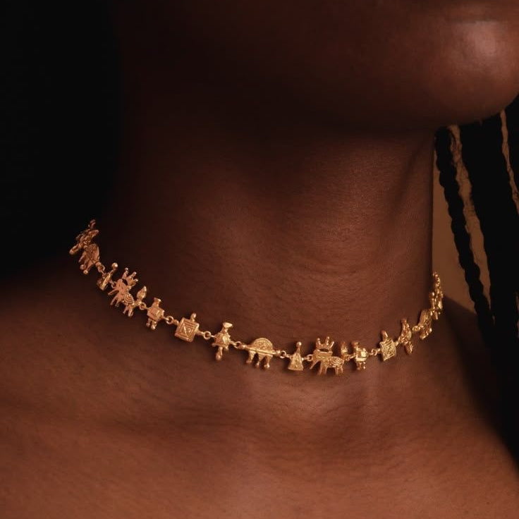 Tribal Golden Necklace