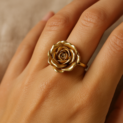 Gold Blossom Ring
