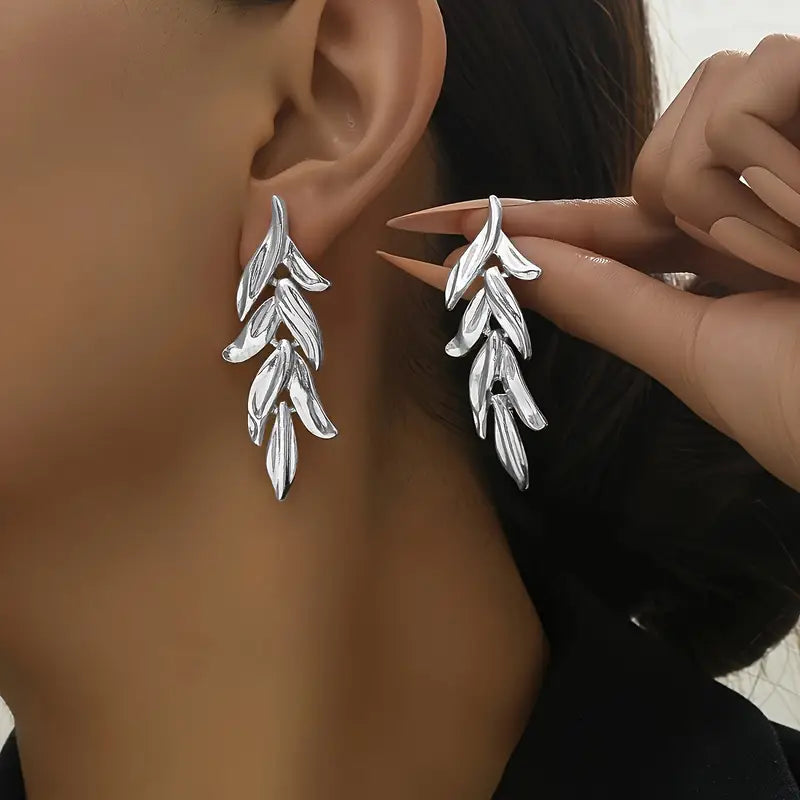 Dangling Fern Earrings