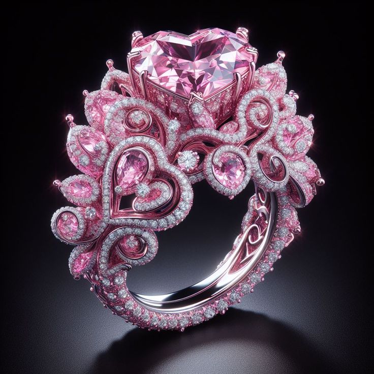 Pink Love Exotic Ring