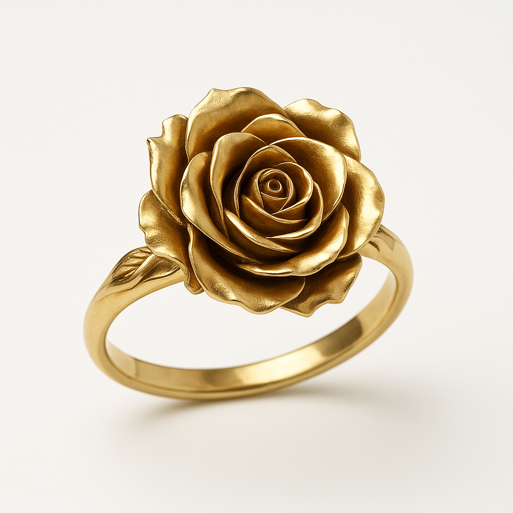 Gold Blossom Ring