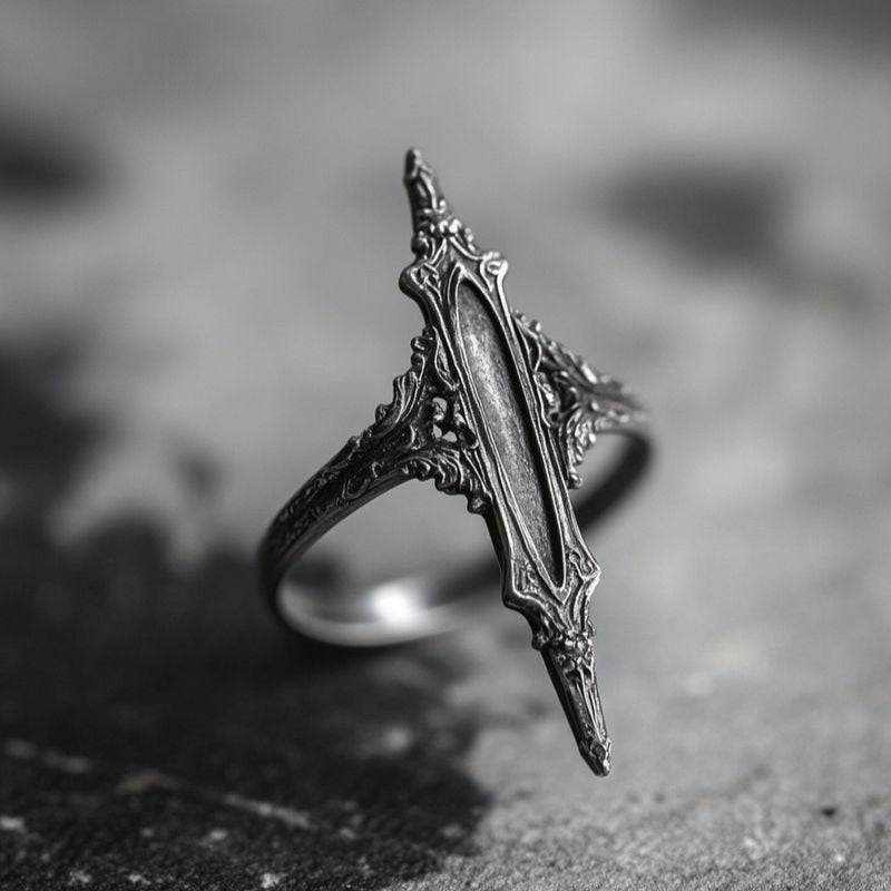Cathedral Silver Ring