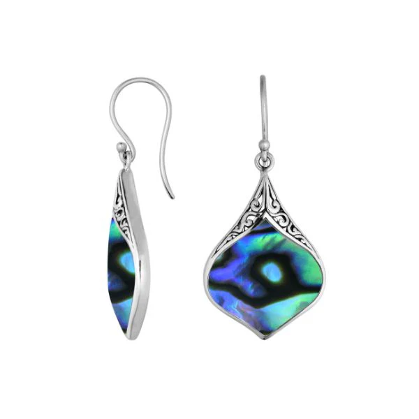 Vintage Chromatic Silver Earrings