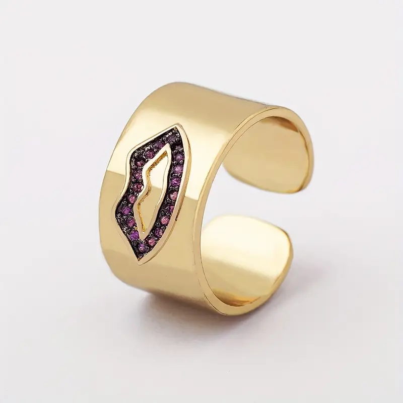 Vintage Open Band Gold Ring