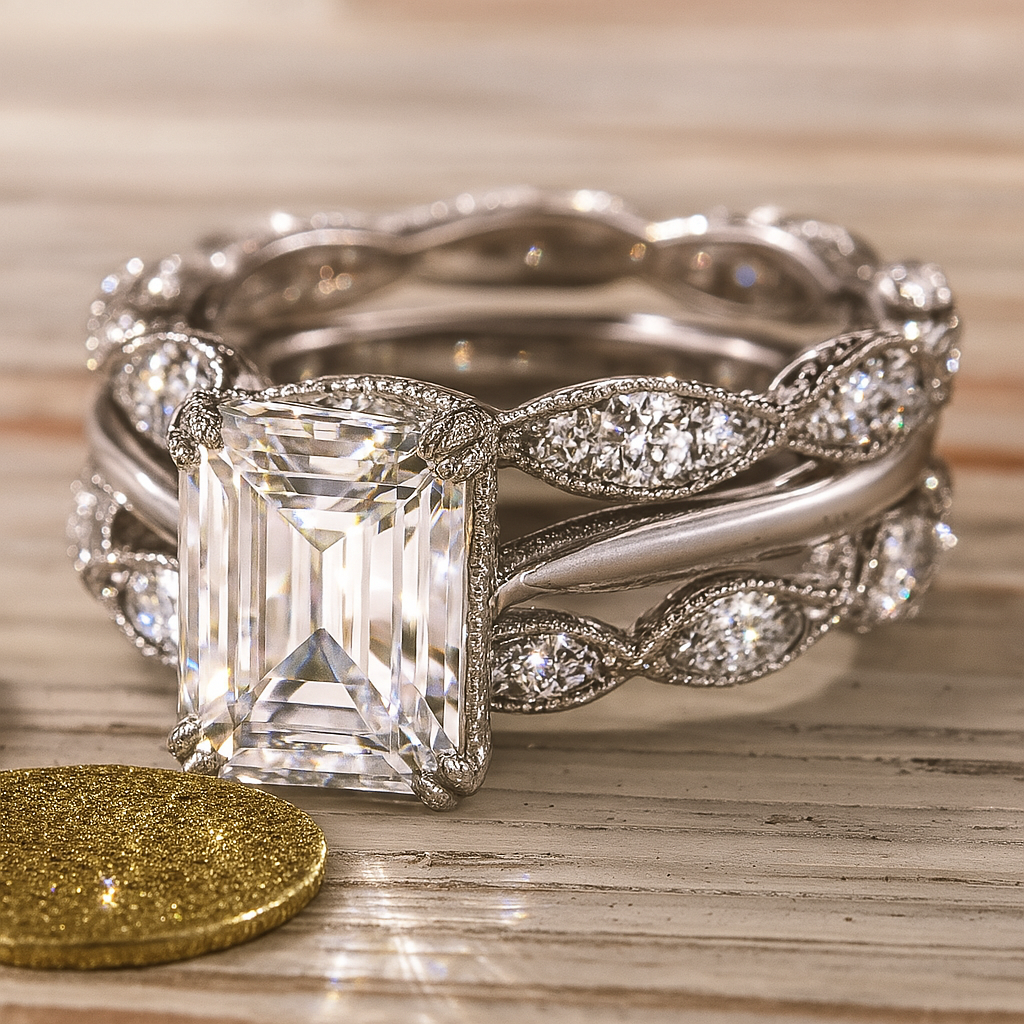 Taurus — Radiant Harmony Ring Set