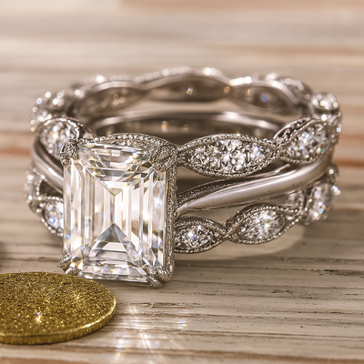 Taurus — Radiant Harmony Ring Set