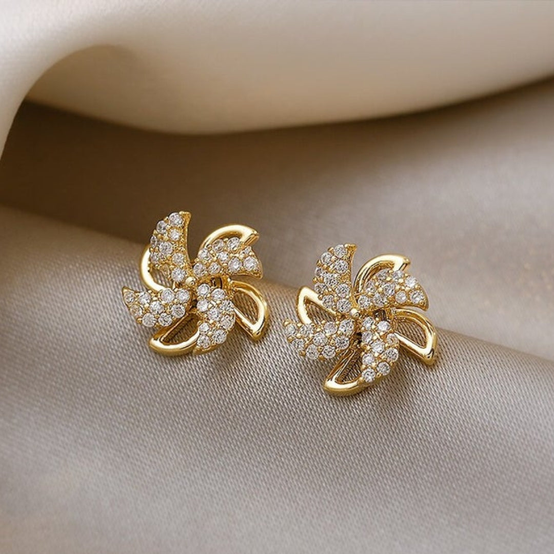 Bright Windmill Earrings