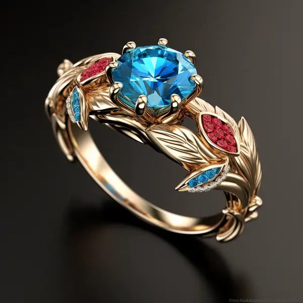Willowleaf Diadem Ring